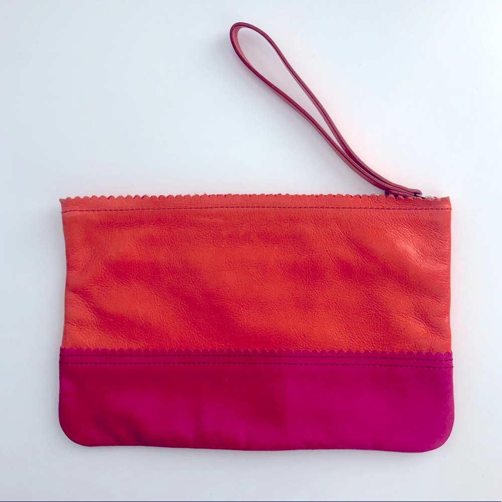 Banana Republic Leather Wristlet